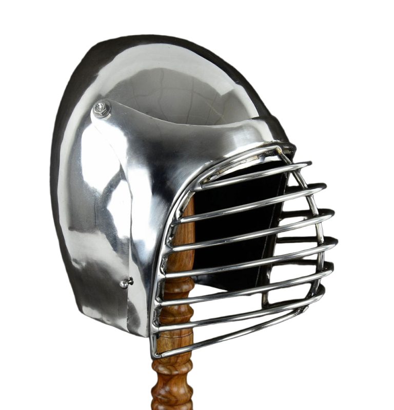 Sport Combat Bascinet - 16 Gauge Stainless Steel