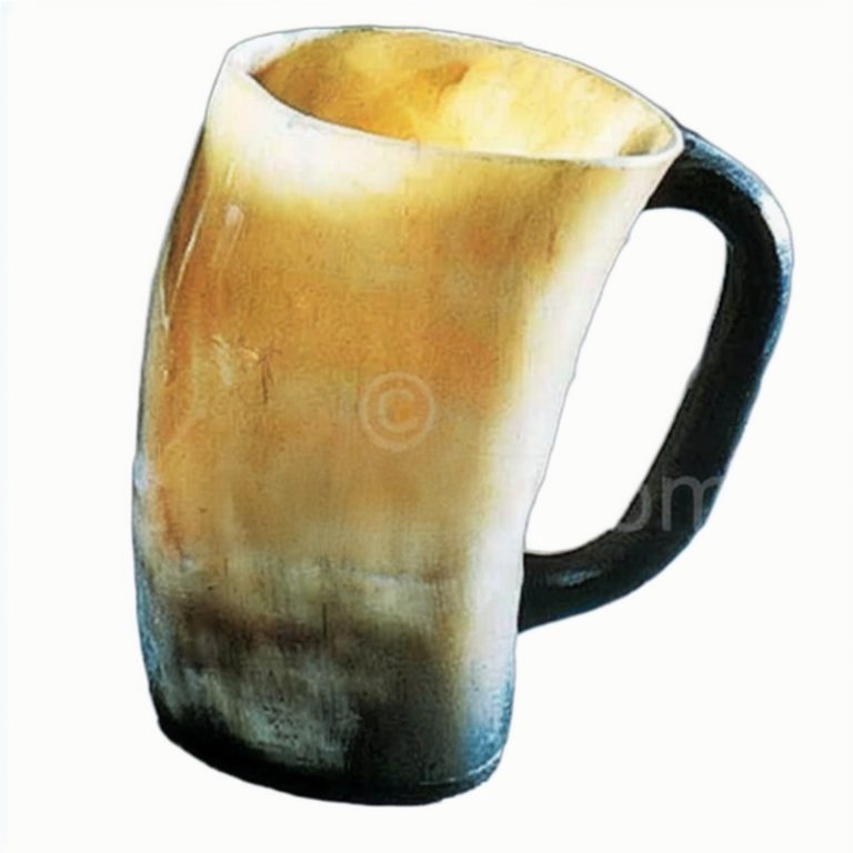 Horn Beer Mug - Closeout Sale