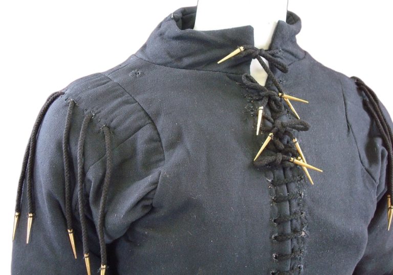 15th Century Arming Doublet - Black