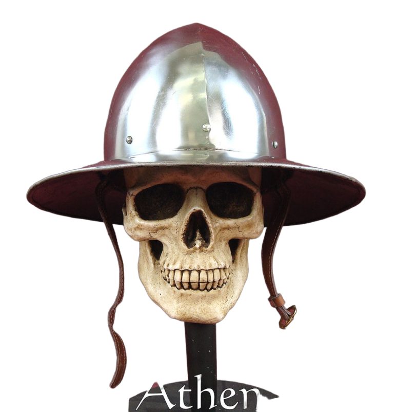 14th Century Kettle Helm  14 Gauge