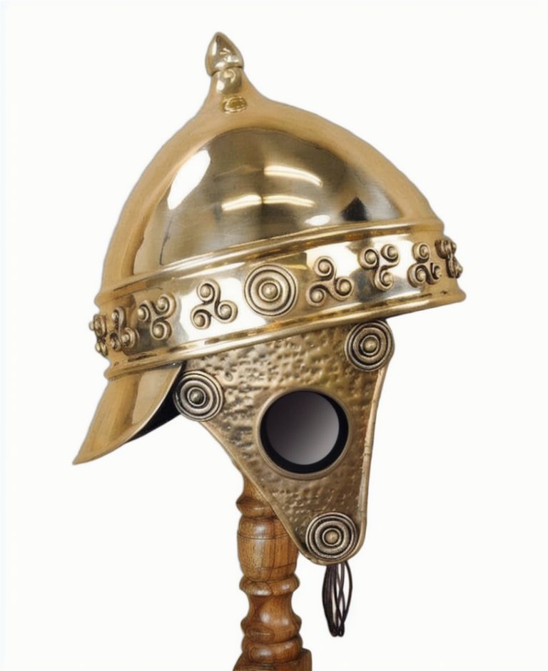 Celtic Montefortino Helm  Brass