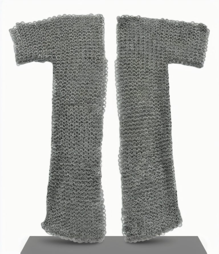 Chainmail Voiders  Alternating Mild Steel Wedge Riveted Flat Rings and Solid Flat Rings