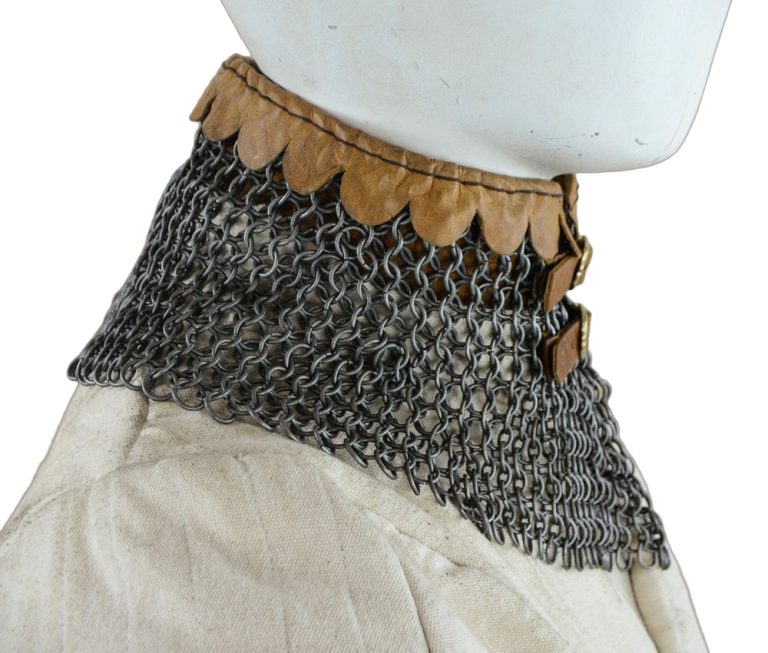 Chainmail Collar  Butted High Tensile Wire Rings