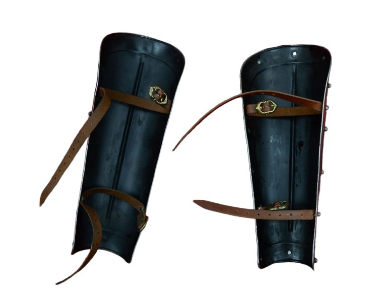 Deluxe Medieval Greaves Leg Armor