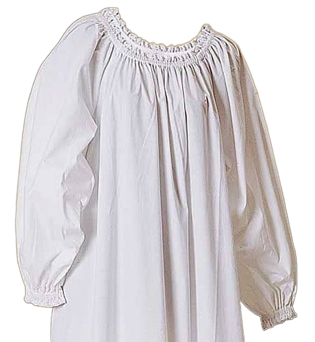 Lace-Trimmed Medieval Chemise