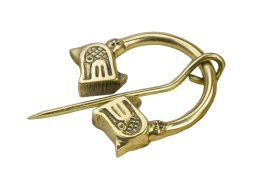 Large Viking Serpent Penannular Brooch
