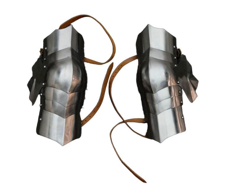 15th Century Poleyns - Knee Armor - 18 Gauge