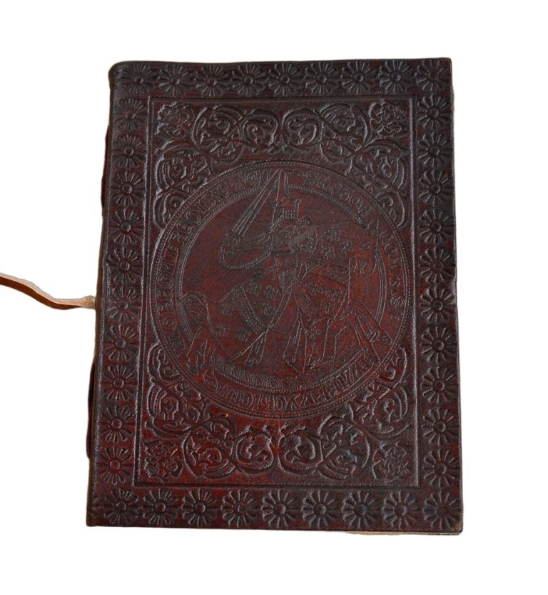Leather-Bound Medieval Knight's Journal