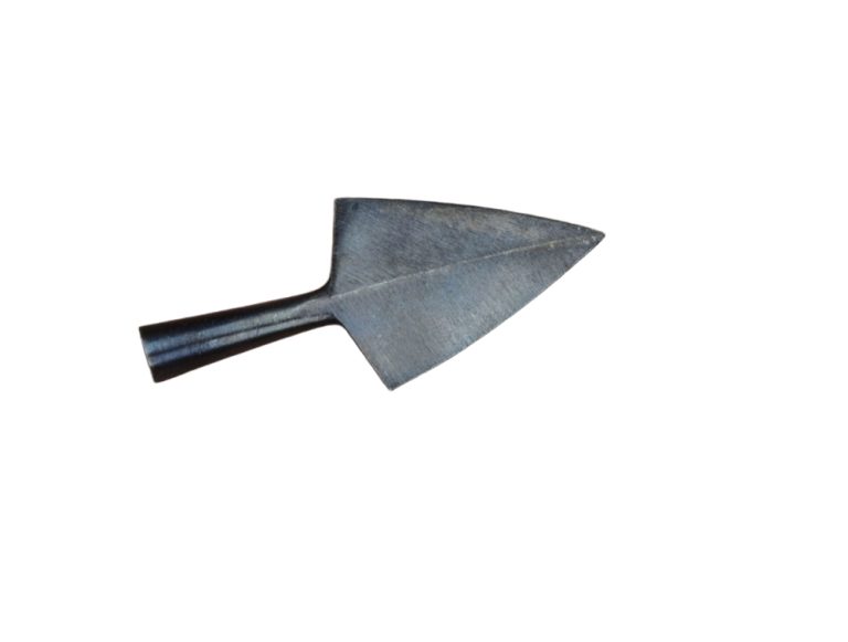 Blackened Triangular Arrowhead