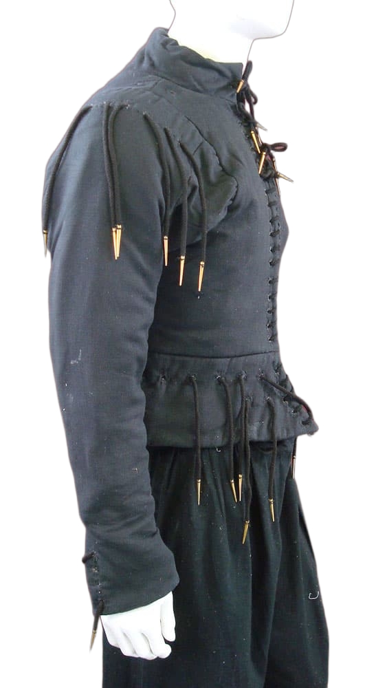 15th Century Arming Doublet - Black