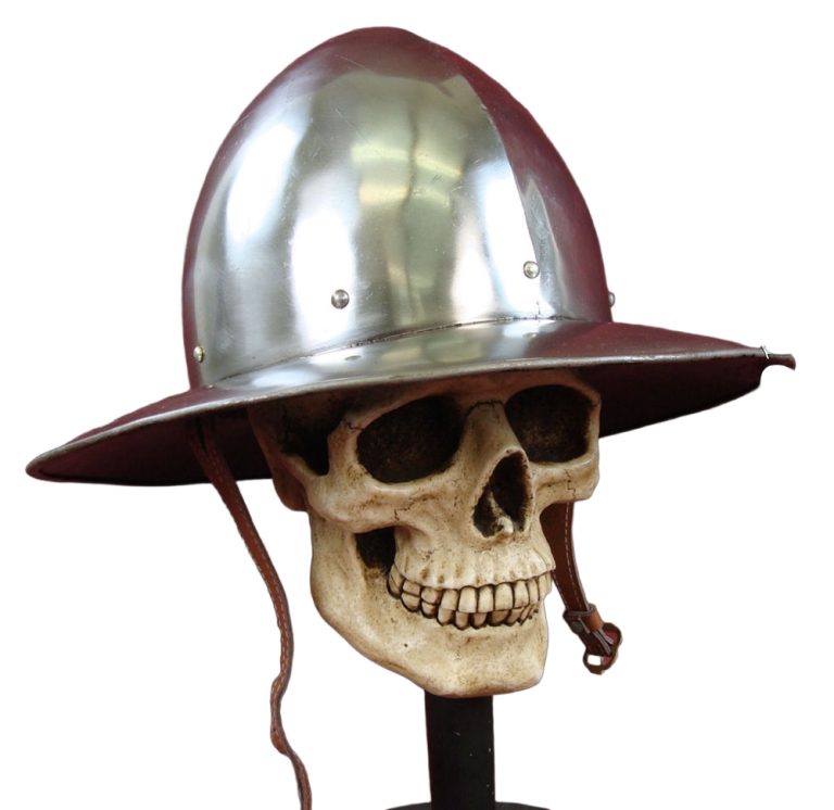 14th Century Kettle Helm  14 Gauge