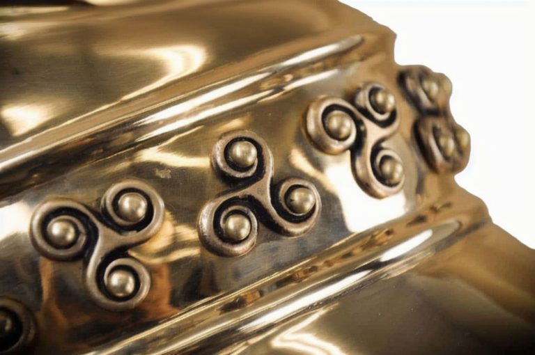 Celtic Montefortino Helm  Brass
