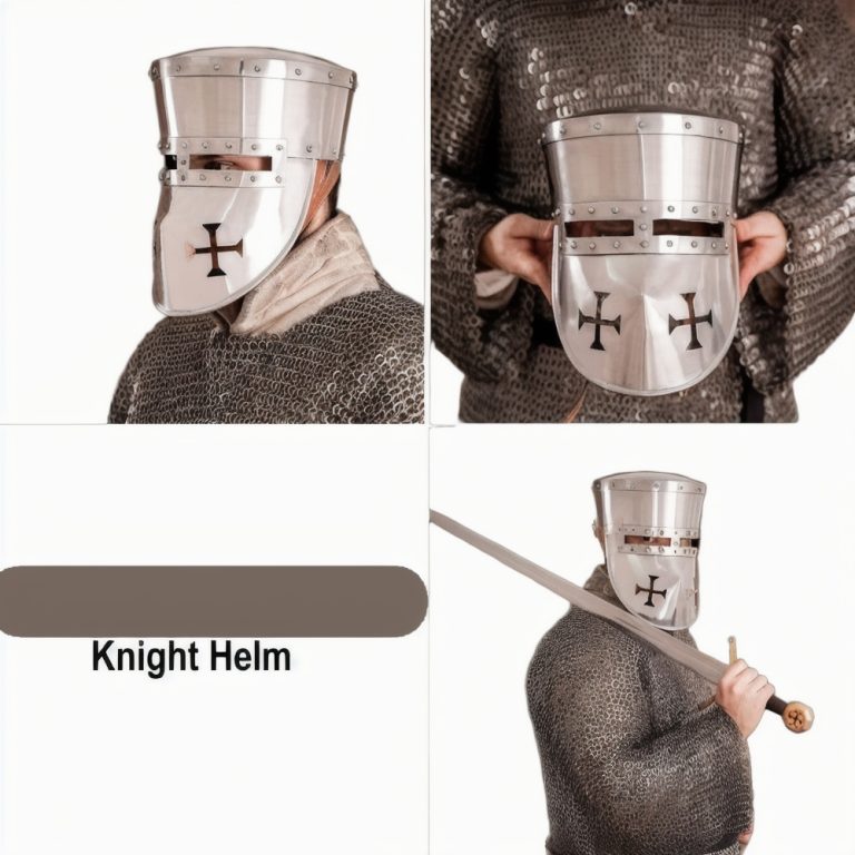Crusaders Helm  14 Gauge Steel