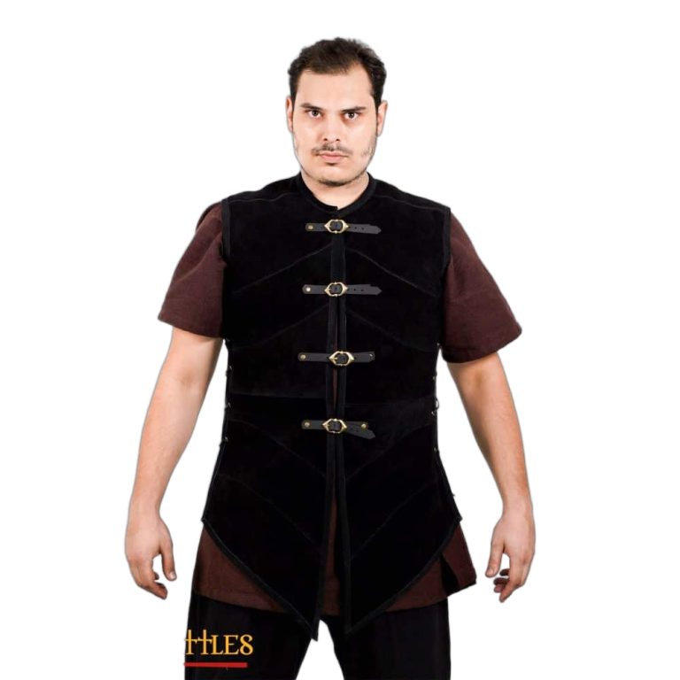 Durable Suede Leather Adventurers Jerkin