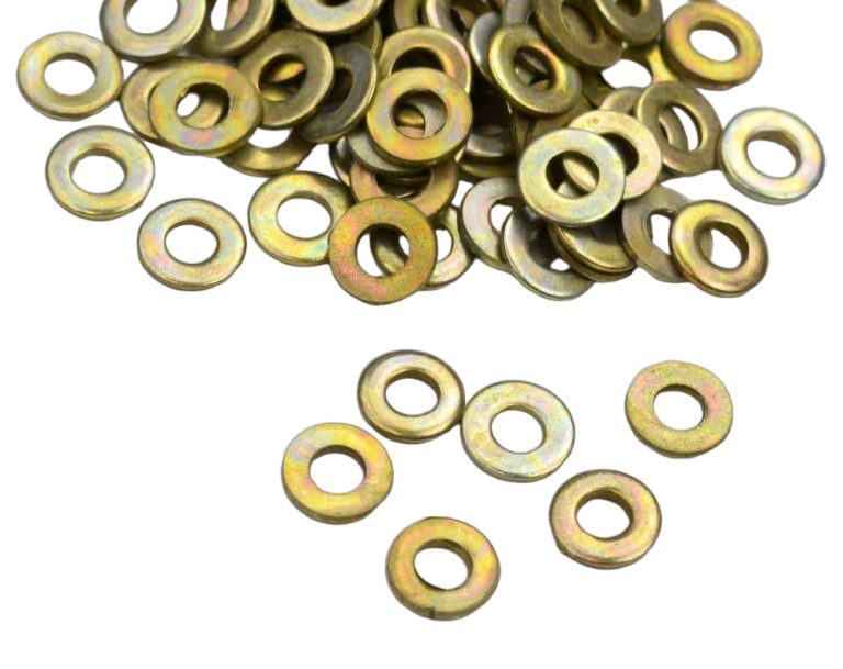 Brass Washers for Armor Riveting