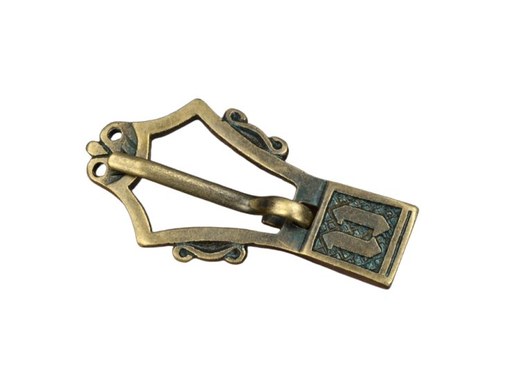 Brass Gothic Medieval Belt Buckle