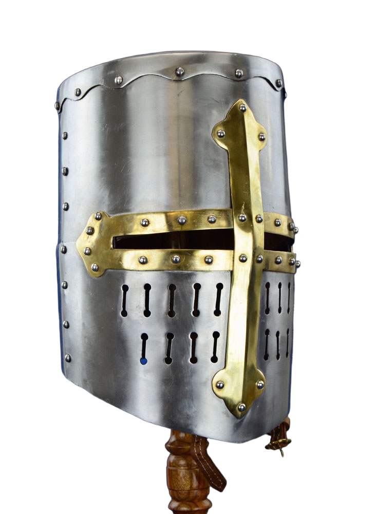 13th Century Great Helm - 16 Gauge