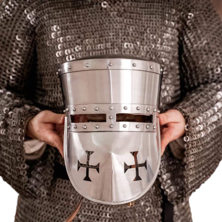 Crusaders Helm  14 Gauge Steel
