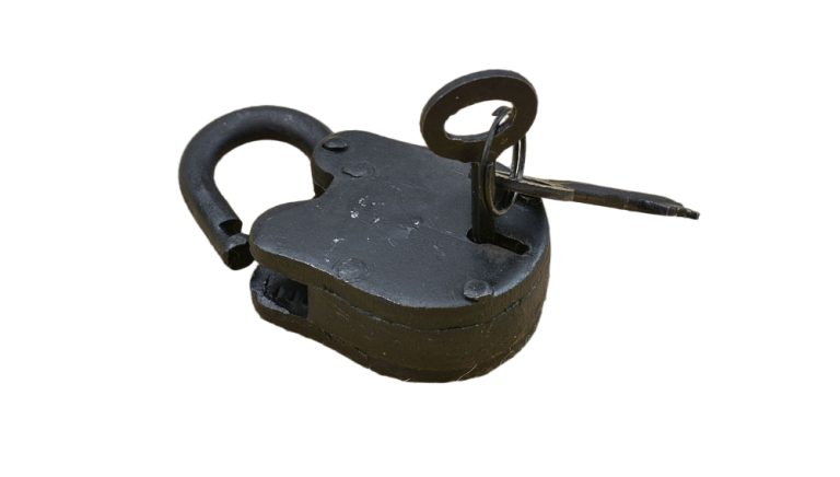Small Iron Padlock
