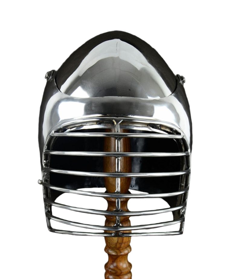 Sport Combat Bascinet - 16 Gauge Stainless Steel