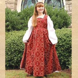 Child’s Renaissance Fleur de Lis Dress