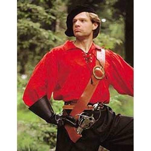 Left Handed European Baldric - Brown