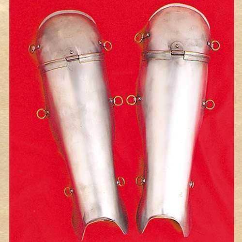 Roman Steel Greaves
