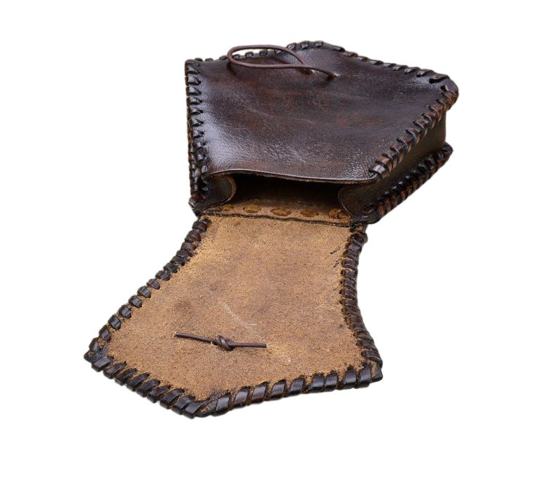 Celtic Leather Belt Pouch