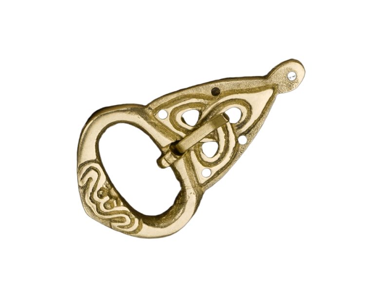 Brass Viking Buckle and Chape Set