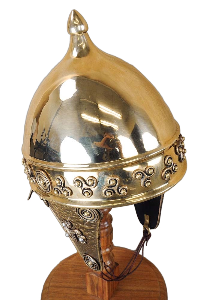 Celtic Montefortino Helm  Brass