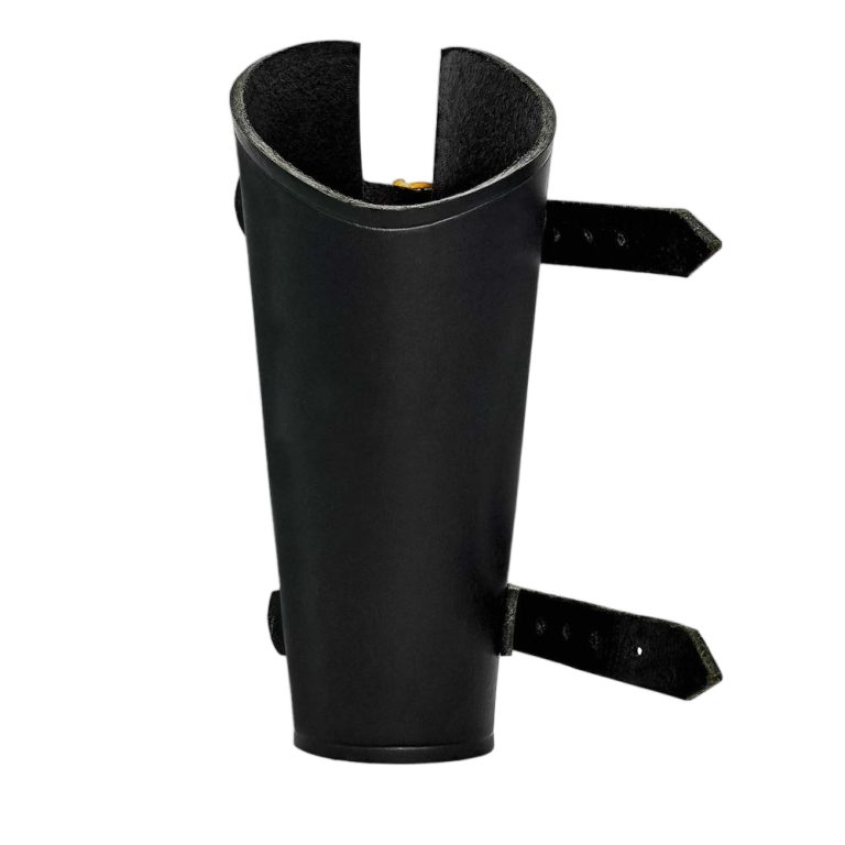 Medieval Leather Bracer for Right-Hand Archers