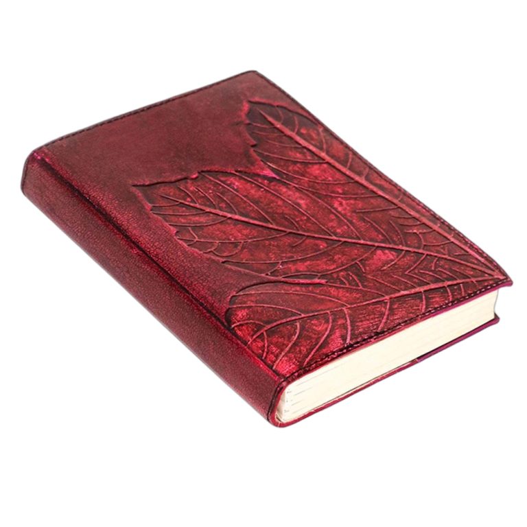 Handcrafted Maroon Leather Journal