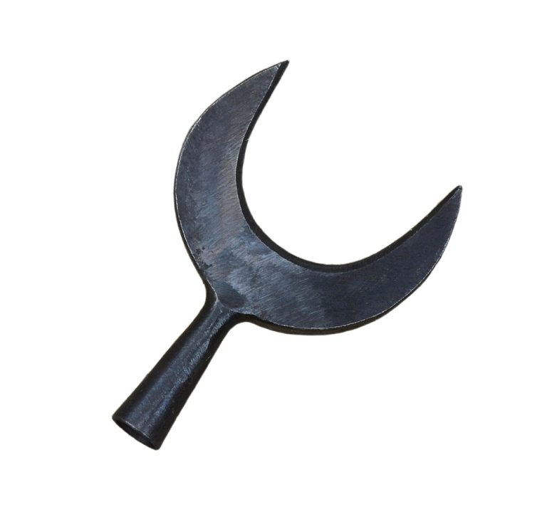 Blackened Crescent Arrowhead