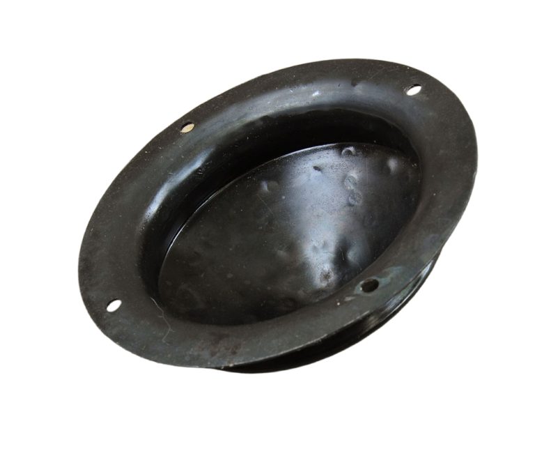 Conical Shield Boss - 16 Gauge - Hand Hammered Finish