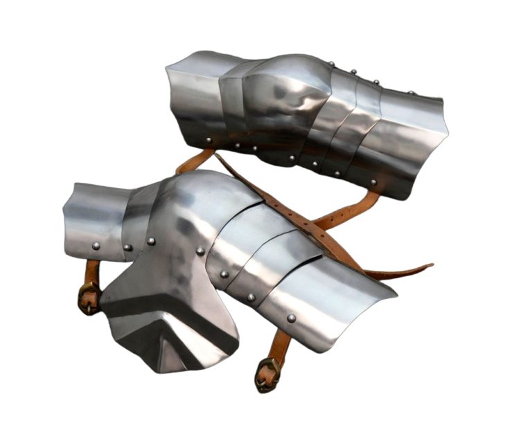 15th Century Poleyns - Knee Armor - 18 Gauge