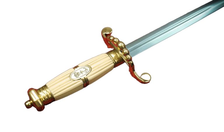 British Naval Officer's 5-Ball Dirk