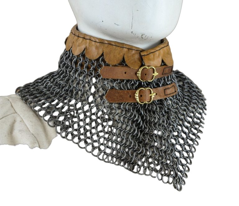 Chainmail Collar  Butted High Tensile Wire Rings