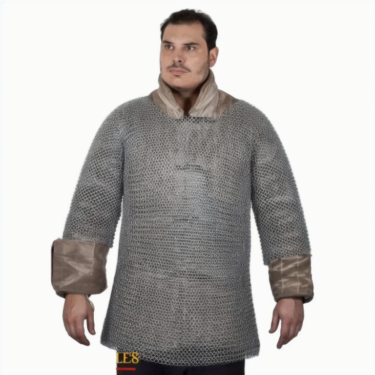 Chainmail Haubergeon  Butted  Zinc Coated  Mild Steel