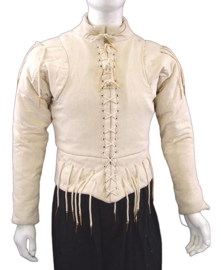 15th Century Arming Doublet - Natural