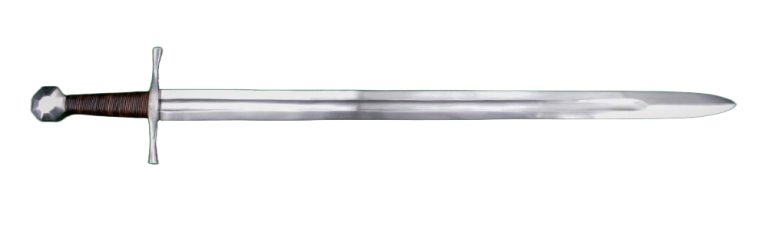 12th Century Crusader Sword with Scabbard