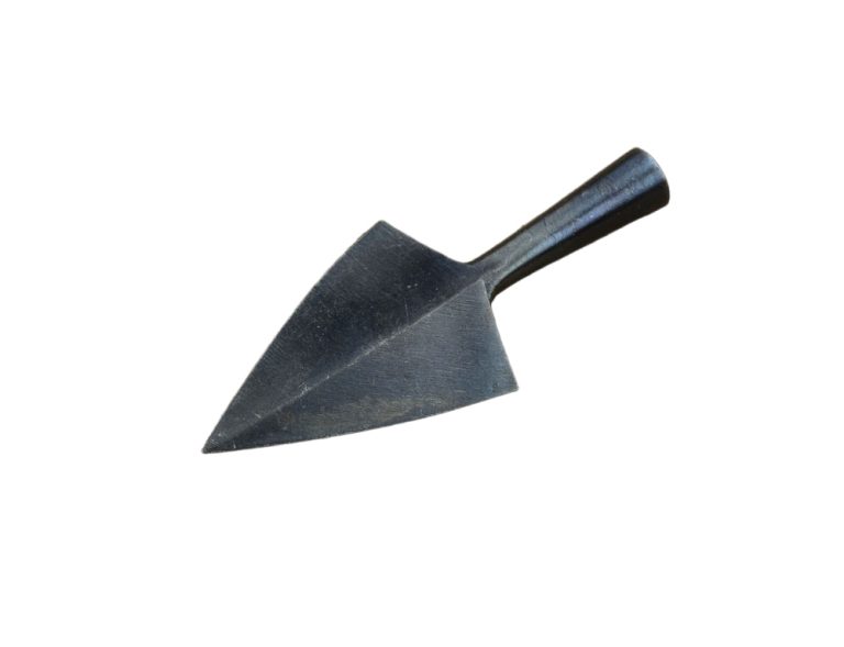 Blackened Triangular Arrowhead