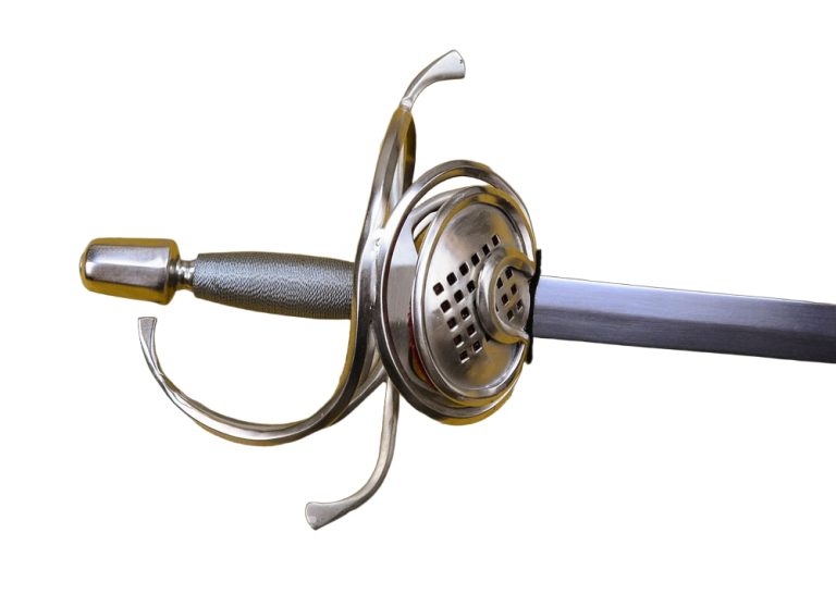 17th Century Pappenheimer Pierced Shell Guard Rapier