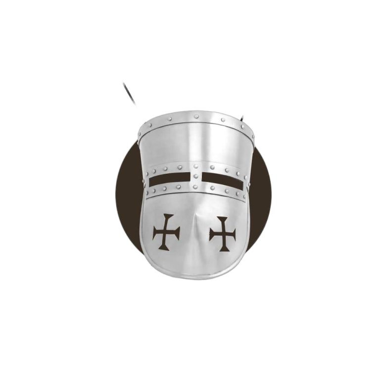 Crusaders Helm  14 Gauge Steel