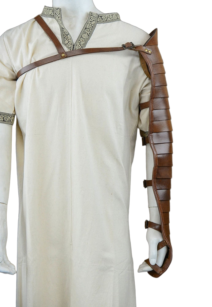 Gladiator Leather Segmentata Arm Armor (single arm)
