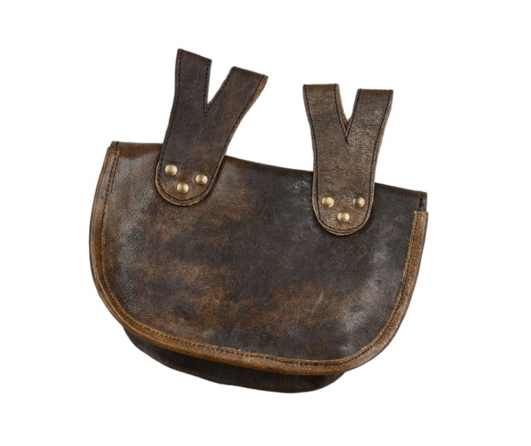 Medieval Leather Belt Pouch