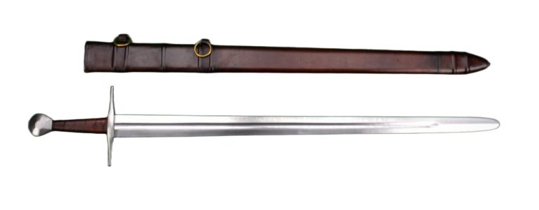 Sir Marshall Knight Sword with Ring Scabbard - Stage Combat Version