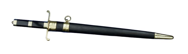British Naval Dirk with Polished Horn Handle