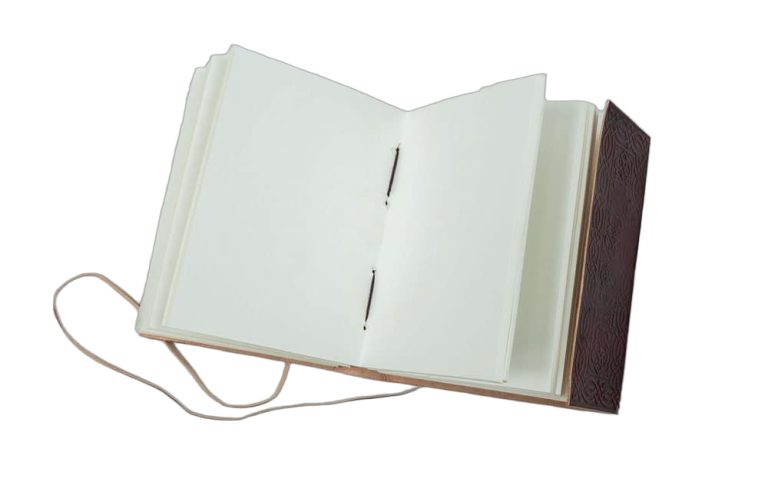 Leather-Bound Norse Raven Journal