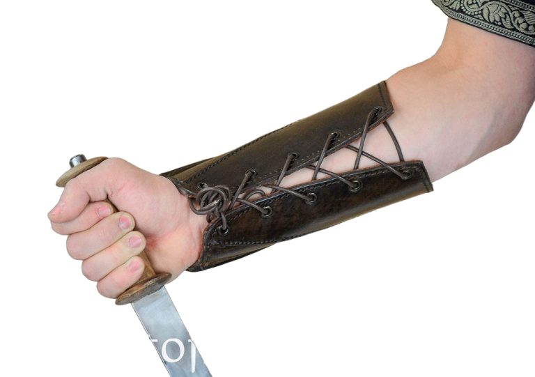 Padded Leather Bracers