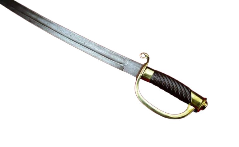 Russian Imperial Dragoon Saber with Damascus Blade
